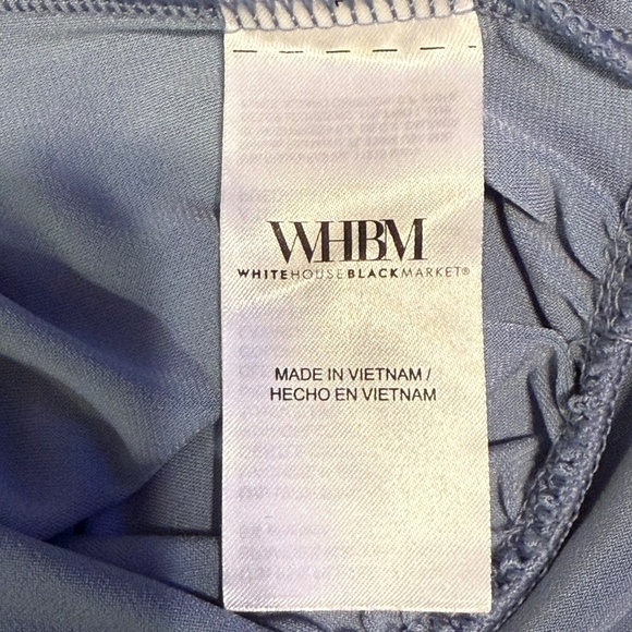 WHBM Matte Jersey Banded Bottom Top size L. NWT - Picture 7 of 9